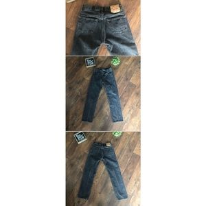 Vintage 501 Faded Black